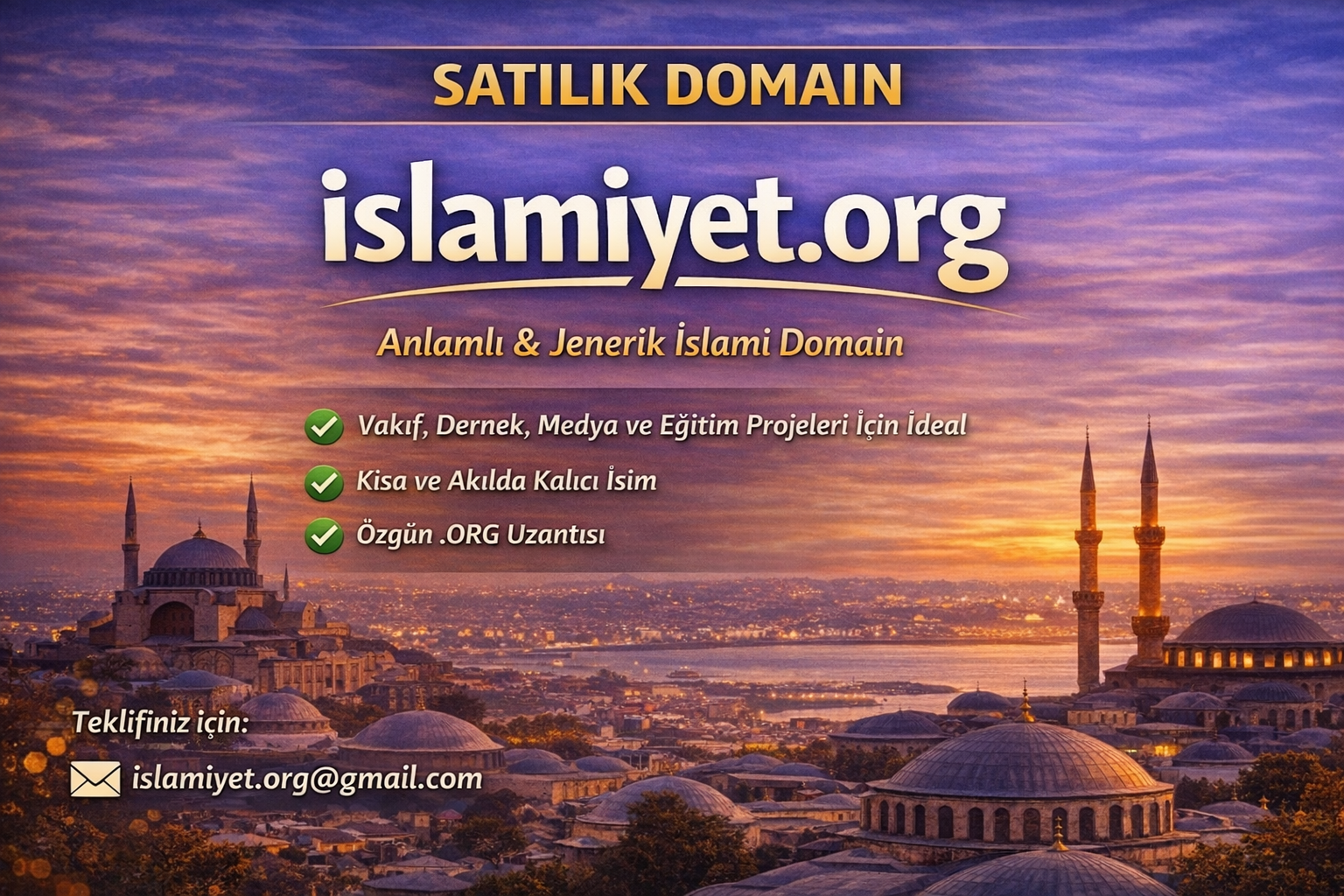 islamiyet.org satılık alan adı